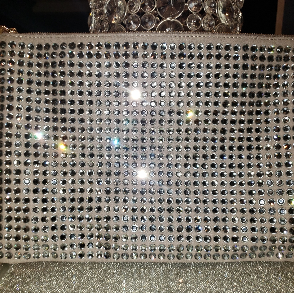 Neiman Marcus studded clutch